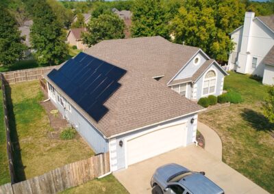 9.02 kW Residential Solar Installation in Baldwin City, Kansas